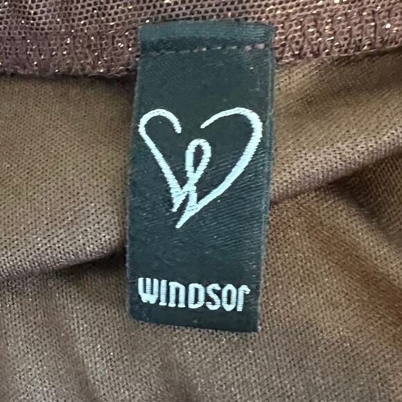 Women's Windsor Go For The Glow Glitter Mini Skirt Size Small - Picture 6 of 15